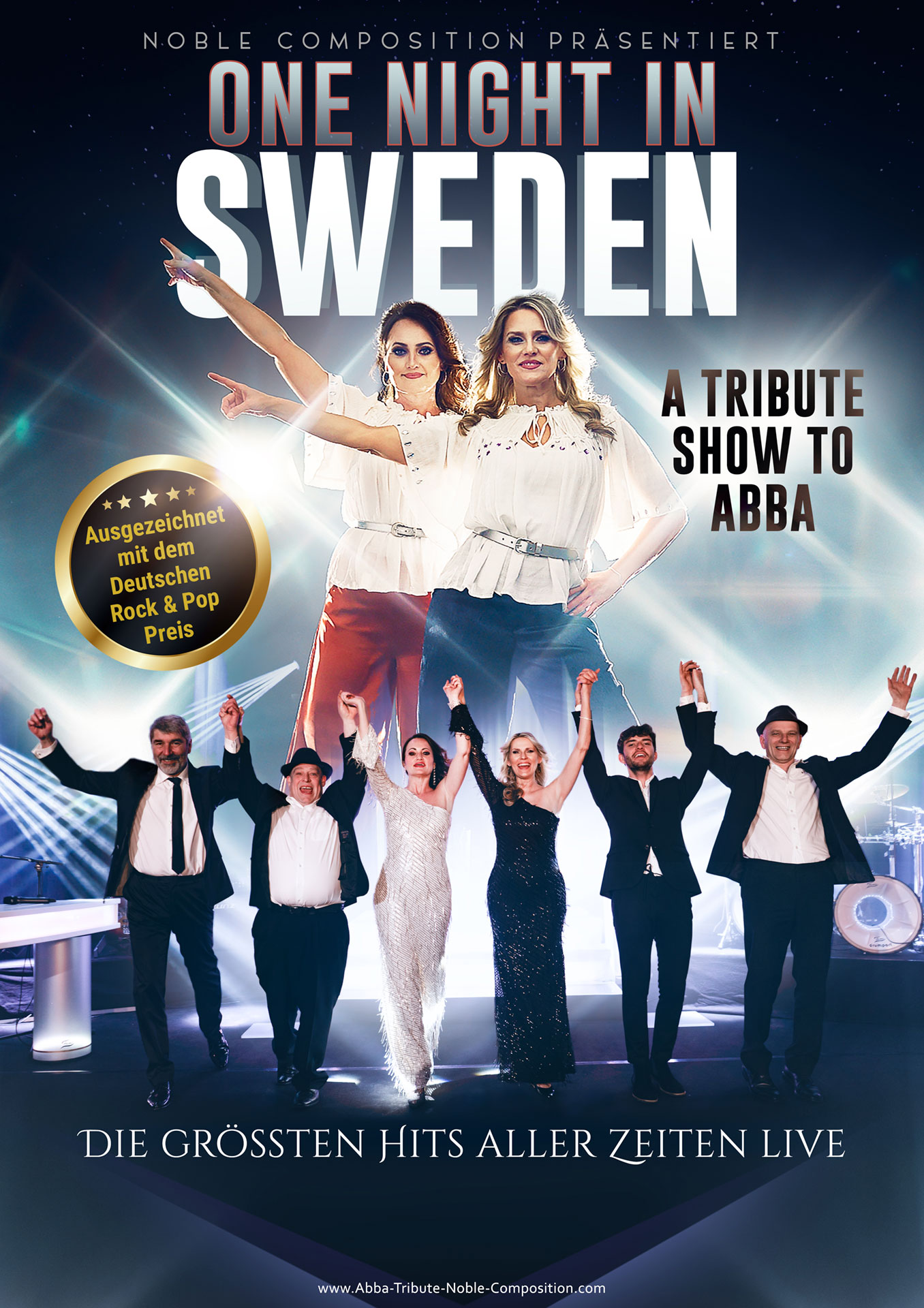 ABBA Poster A3 Neu standard