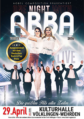 ONE NIGHT WITH ABBA Völklingen 4-2023